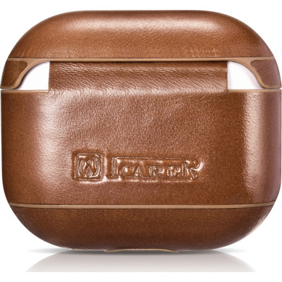iCarer Vintage Δερμάτινη Θήκη για Apple AirPods 3rd Gen - Brown (IAP056-BN)