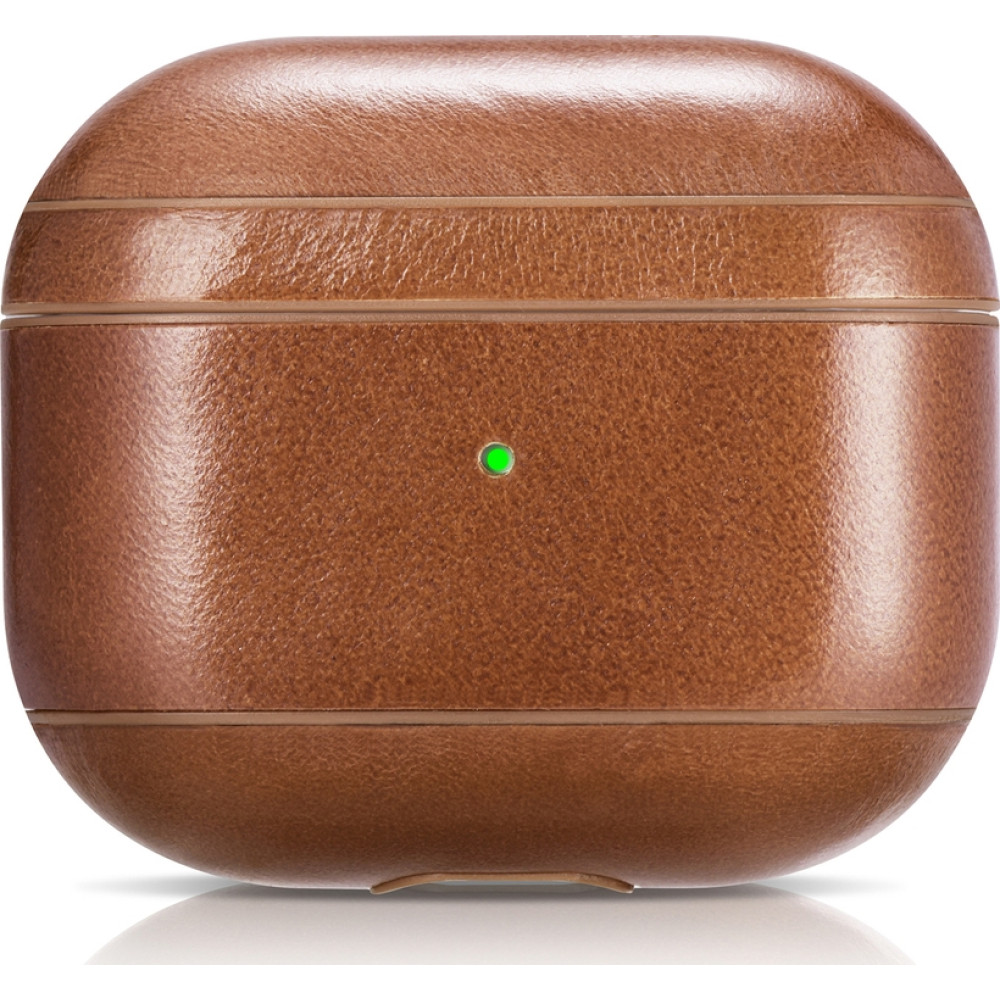 iCarer Vintage Δερμάτινη Θήκη για Apple AirPods 3rd Gen - Brown (IAP056-BN)