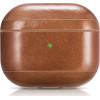 iCarer Vintage Δερμάτινη Θήκη για Apple AirPods 3rd Gen - Brown (IAP056-BN)