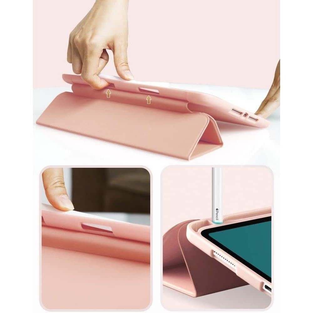 Tech-Protect SC Pen Smartcase Θήκη με Υποδοχή Apple Pencil - Apple iPad Air 7 2025 11" / Air 6 2024 11" / Air 5 2022 10.9" / Air 4 2020 10.9" - Pink (9589046918650)