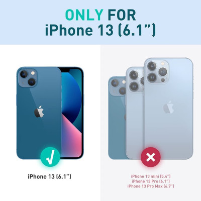 Supcase i-Blason Ares Ανθεκτική Θήκη Apple iPhone 14 / 13 - Black (843439113985)