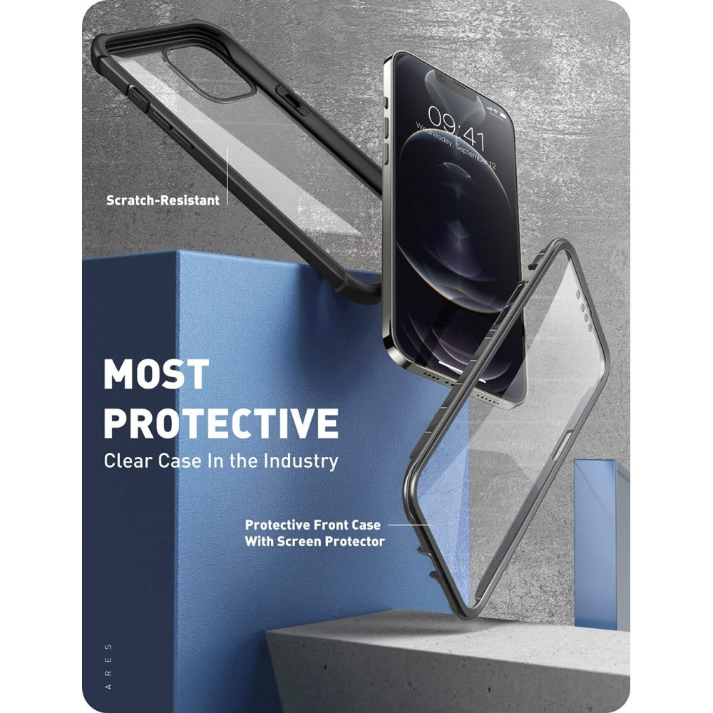 Supcase i-Blason Ares Ανθεκτική Θήκη Apple iPhone 13 Pro - Black (843439114227)