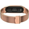 Tech-Protect Μεταλλικό Λουράκι Milaneseband Xiaomi Mi Band 6 / 6 NFC / 5 - Rose Gold (0795787712320)