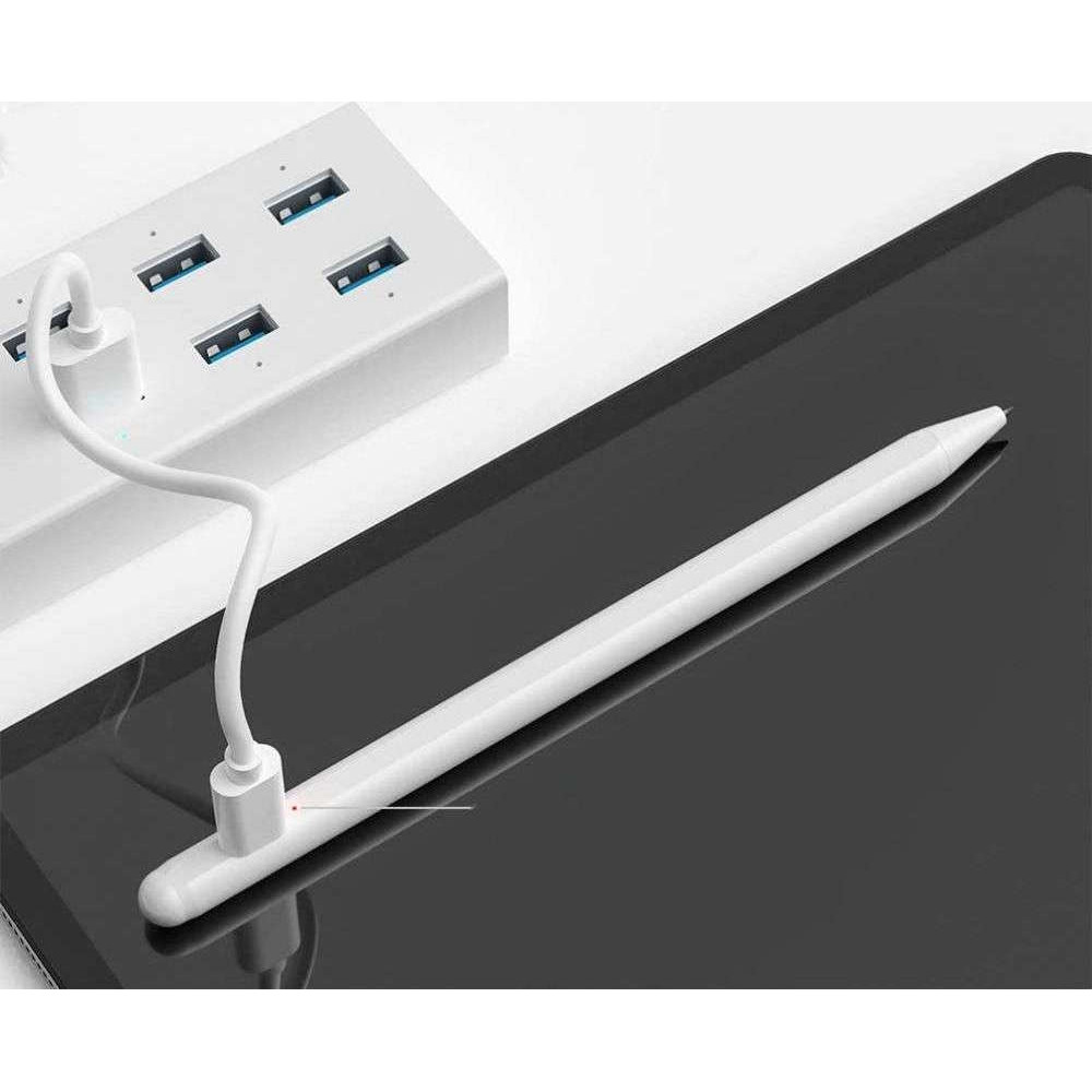 Tech-Protect Digital Stylus Pen - Ψηφιακή Γραφίδα για Apple iPad - White (0795787711408)