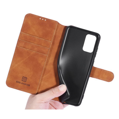 DG.Ming Θήκη Πορτοφόλι - Samsung Galaxy A32 5G - Light Brown (8719793125167)