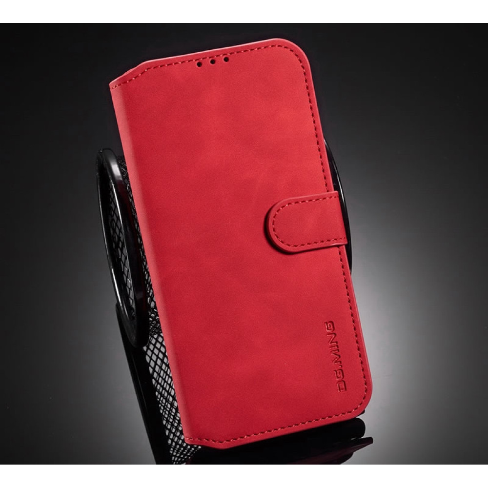 DG.Ming Θήκη Πορτοφόλι - Samsung Galaxy A12 - Red (8719793125136)