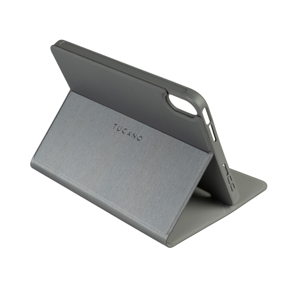 Tucano Metal Folio Eco Θήκη με Υποδοχή Apple Pencil - Apple iPad Mini 7 2024 / 6 2021 - Dark Gray (PDM6MT-SG)
