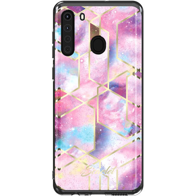 Ghostek Θήκη Stylish Scarlet Samsung Galaxy A21 - Pink Stardust (SCACAS047)