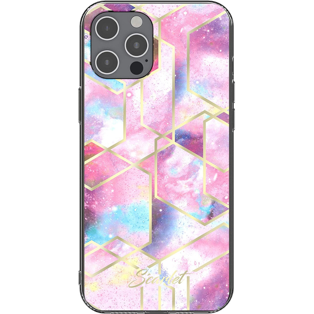 Ghostek Θήκη Stylish Scarlet Apple iPhone 12 Pro Max - Pink Stardust (SCACAS066)