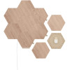 Nanoleaf Elements Wood Look Hexagons Expansion Pack - Αρθρωτές Συνθέσεις LED Φωτισμού - 3 Τεμάχια (NL52-E-0001HB-3PK)