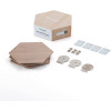 Nanoleaf Elements Wood Look Hexagons Expansion Pack - Αρθρωτές Συνθέσεις LED Φωτισμού - 3 Τεμάχια (NL52-E-0001HB-3PK)