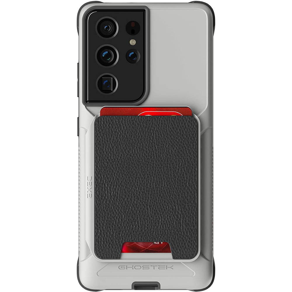 Ghostek Exec 4 - Θήκη Πορτοφόλι Samsung Galaxy S21 Ultra 5G - Phantom Grey (GHOCAS2689)