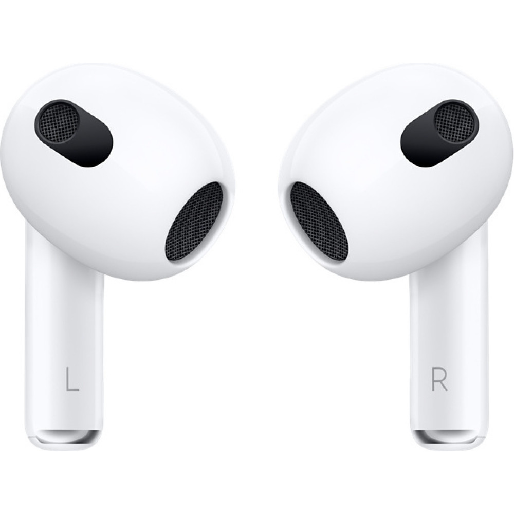 Apple AirPods 3rd Generation - Ασύρματα Ακουστικά Bluetooth με Θήκη Φόρτισης - White (MME73ZM/A)