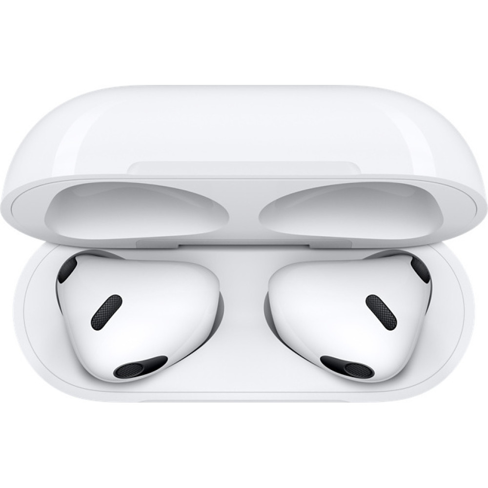 Apple AirPods 3rd Generation - Ασύρματα Ακουστικά Bluetooth με Θήκη Φόρτισης - White (MME73ZM/A)