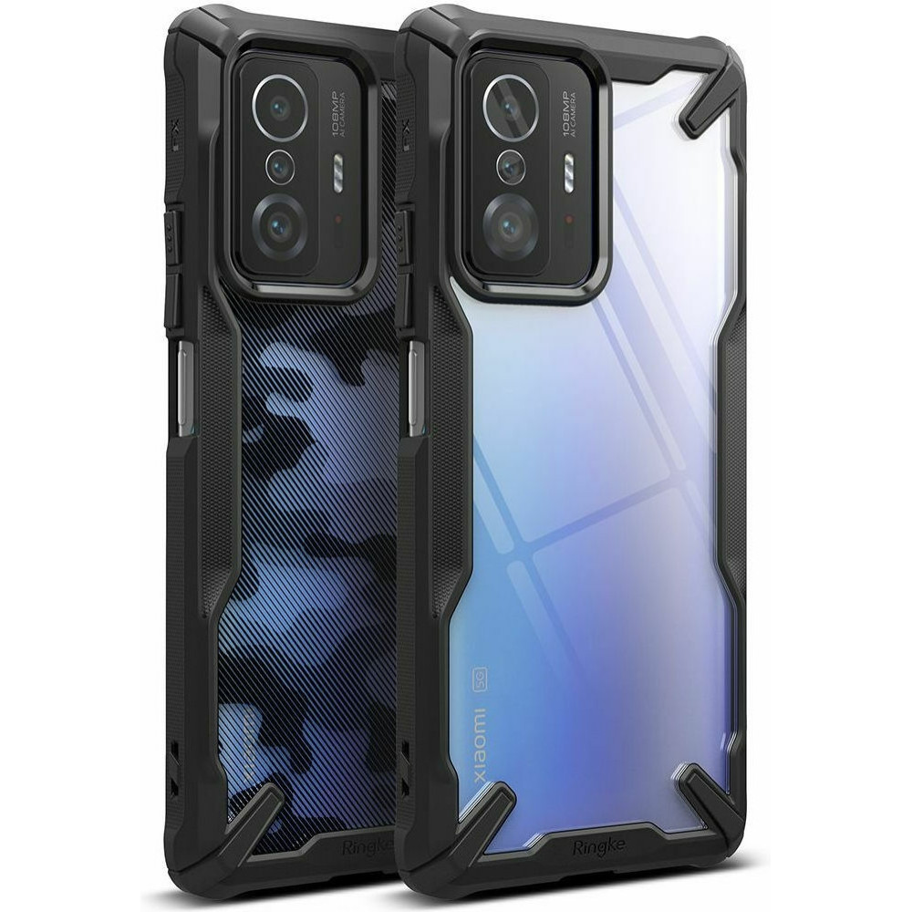 Ringke Fusion X Θήκη Xiaomi 11T / 11T Pro - Camo Black (8809848200342)
