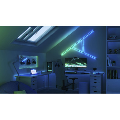 Nanoleaf Lines Expansion Pack - Αρθρωτές Συνθέσεις LED Φωτισμού - 3 Τεμάχια (NL59-E-0001LW-3PK)