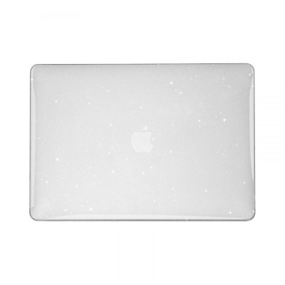 Tech-Protect SmartShell Ανθεκτική Θήκη - Macbook Air 13" 2020 / 2018 - Glitter Clear (9589046918926)