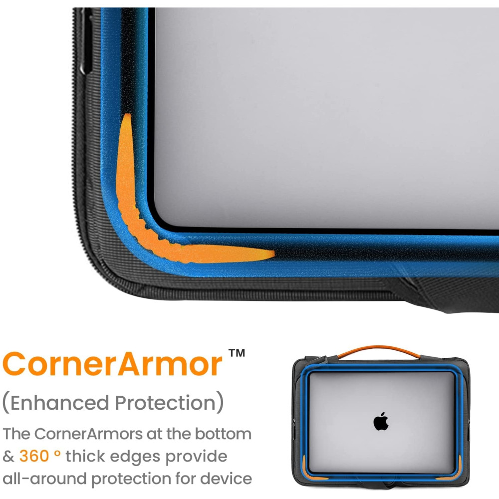 Tomtoc Versatile A42 - Τσάντα Μεταφοράς Laptop 14'' - Black (A42-C01D)