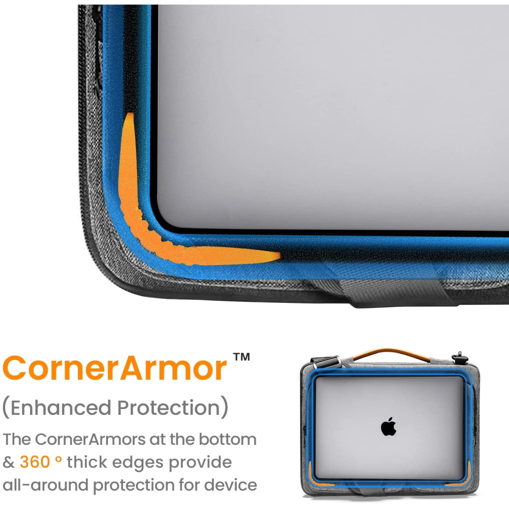 Tomtoc Versatile A42 - Τσάντα Μεταφοράς Laptop 14'' - Gray (A42-C01G)
