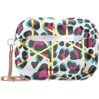 Ghostek Scarlet Θήκη Σιλικόνης για AirPods Pro 1st Gen - Leopard (GHOCAS2764)