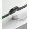 Ringke Θήκη Slim Case - Apple Watch 9 / 8 / 7 41mm - Clear / Deep Green - 2 Τεμάχια (8809848200236)