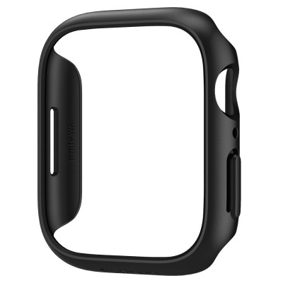 Spigen Θήκη Thin Fit Apple Watch 9 / 8 / 7 41mm - Black (ACS04184)