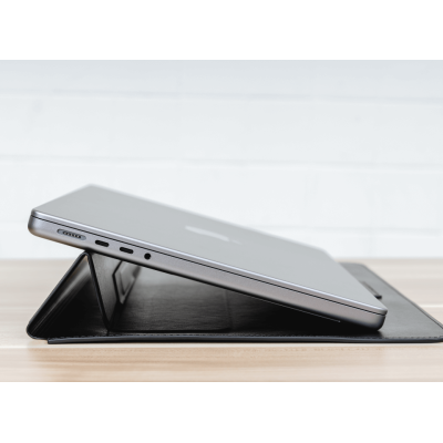 SwitchEasy Easy Stand - Δερμάτινη Θήκη / Βάση για MacBook Pro 16" - Black (GS-105-233-201-11)