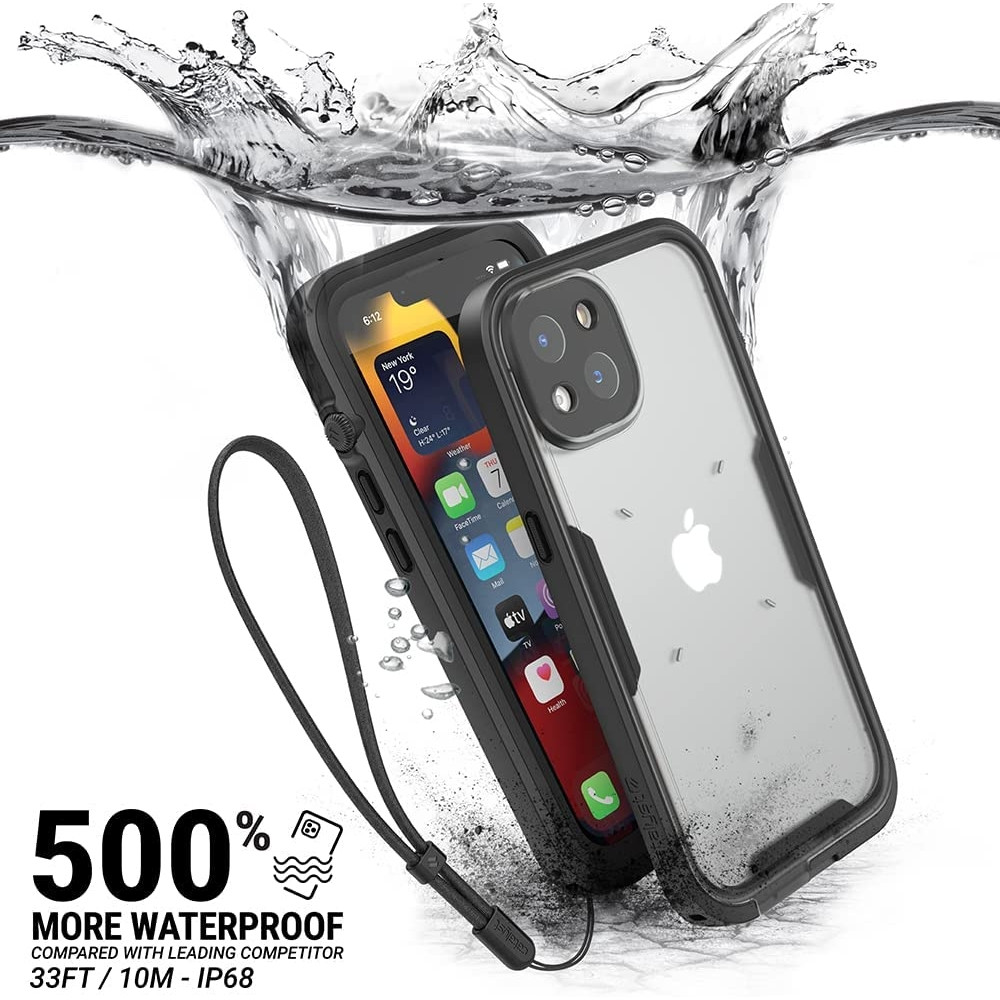 Catalyst Αδιάβροχη Θήκη Total Protection Apple iPhone 13 mini - Stealth Black (CATIPHO13BLKS)