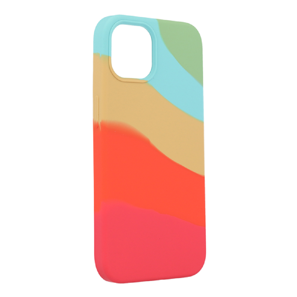 Vivid Silicone Cover - Θήκη Σιλικόνης Apple iPhone 13 Pro - Rainbow Waves (VISILI197RAINBOWAVES)