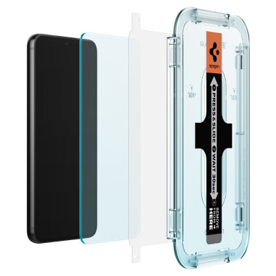 Spigen Tempered Glass GLAS.tR EZ Fit - Αντιχαρακτικό Γυαλί Οθόνης Samsung Galaxy S22 Plus 5G - 2 Τεμάχια (AGL04145)