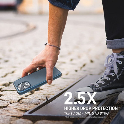 Catalyst Ανθεκτική Θήκη Influence Series Apple iPhone 13 Pro Max - Pacific Blue (CATDRPH13BLUL)