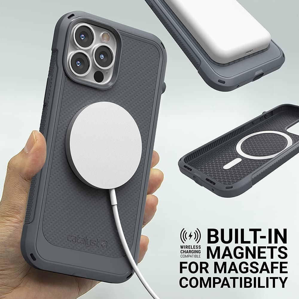 Catalyst Ανθεκτική Θήκη Vibe Series Apple iPhone 13 Pro Max - Battleship Gray (CATVIBE13GRYL)