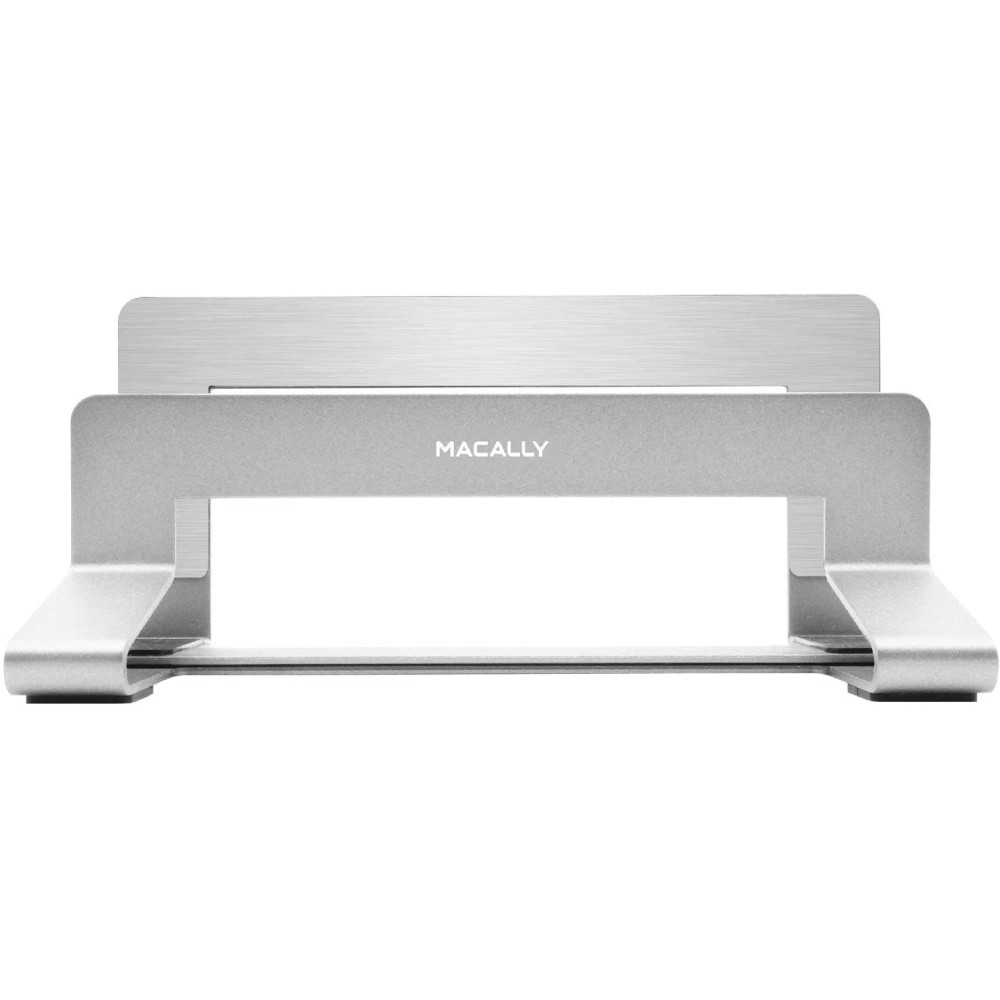 Macally Vertical Laptop Stand - Βάση από Μασίφ Ατσάλι για Macbook / Laptop 13" - 17" - Silver (VCSTANDA)