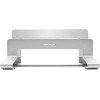 Macally Vertical Laptop Stand - Βάση από Μασίφ Ατσάλι για Macbook / Laptop 13" - 17" - Silver (VCSTANDA)