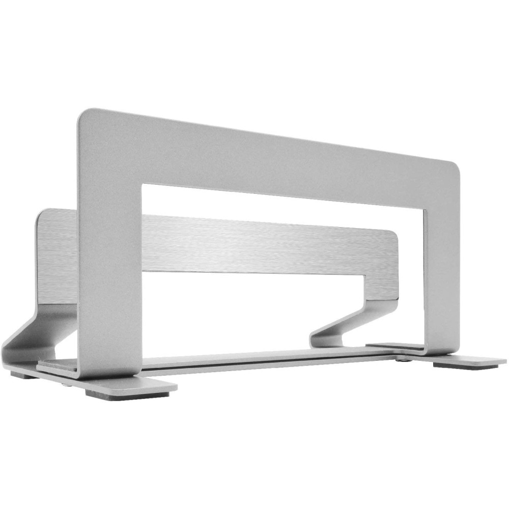 Macally Vertical Laptop Stand - Βάση από Μασίφ Ατσάλι για Macbook / Laptop 13" - 17" - Silver (VCSTANDA)