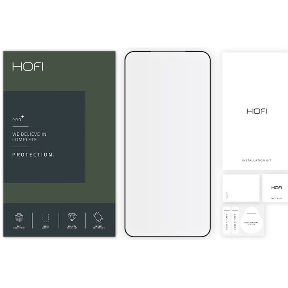 Hofi Premium Pro+ Tempered Glass - Fullface Αντιχαρακτικό Γυαλί Οθόνης - Samsung Galaxy S22 5G - Black (9589046919800)
