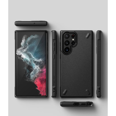 Ringke Onyx Θήκη Samsung Galaxy S22 Ultra 5G - Black (8809848202995)