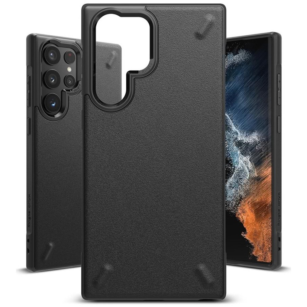 Ringke Onyx Θήκη Samsung Galaxy S22 Ultra 5G - Black (8809848202995)