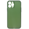 Vivid Θήκη Σιλικόνης Slim Apple iPhone 13 Pro -Transparent / Green (VISLIM197GR)