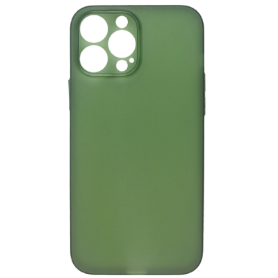 Vivid Θήκη Σιλικόνης Slim Apple iPhone 13 Pro -Transparent / Green (VISLIM197GR)