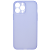 Vivid Θήκη Σιλικόνης Slim Apple iPhone 13 Pro -Transparent / Purple (VISLIM197PUR)