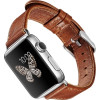 iCarer Watch Band - Δερμάτινο Λουράκι Apple Watch SE/11/10/9/8/7/6/5/4 (42/41/40mm) - Brown (RIW103)