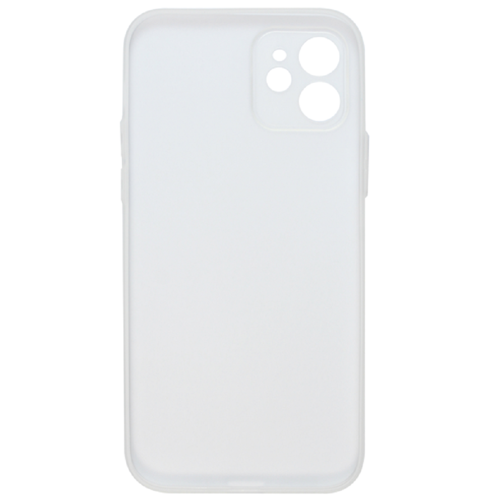 Vivid Θήκη Σιλικόνης Slim Apple iPhone 12 -Transparent / White (VISLIM139WT)