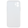 Vivid Θήκη Σιλικόνης Slim Apple iPhone 12 -Transparent / White (VISLIM139WT)