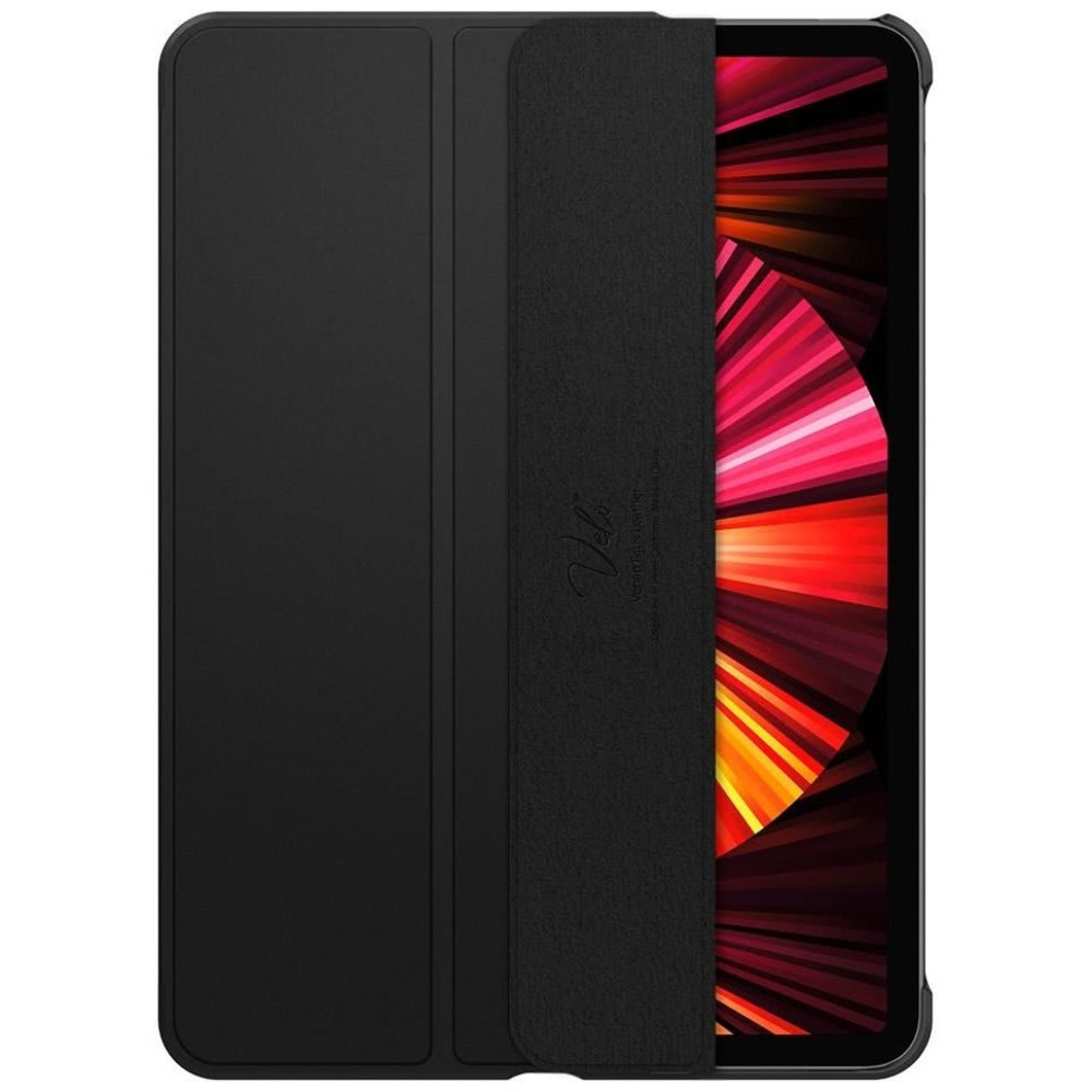 Spigen Θήκη Smart Fold Plus Apple iPad Air 7 2025 11" / iPad Air 6 2024 11" / Air 5 2022 10.9" / Air 4 2020 10.9" / Pro 11" 2022 / 2021 / 2020 / 2018 με Υποδοχή Apple Pencil - Black (ACS03335)