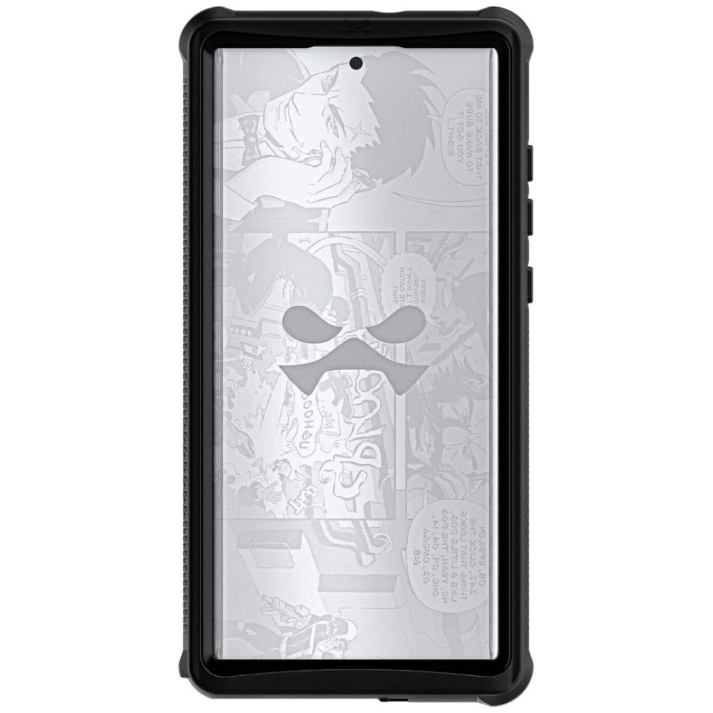 Ghostek Nautical 4 - Ανθεκτική Αδιάβροχη Θήκη με Περιστρεφόμενο Κλιπ Ζώνης - Samsung Galaxy S22 Ultra 5G - Black (GHOCAS3028)