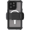Ghostek Nautical 4 - Ανθεκτική Αδιάβροχη Θήκη MagSafe με Περιστρεφόμενο Κλιπ Ζώνης - Apple iPhone 13 Pro - Clear (GHOCAS2880)