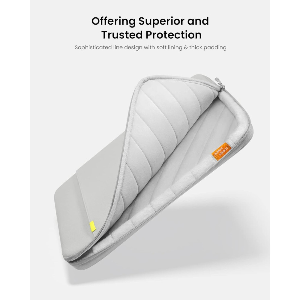 Tomtoc 360° Protective Laptop Sleeve - Θήκη Versatile A13 για MacBook Air / Pro 13" - Gray (A13-C02G)