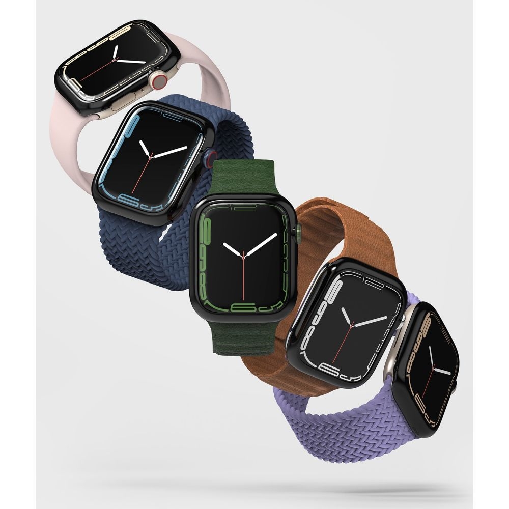 Ringke Bezel Styling - Θήκη από Ανοξείδωτο Ατσάλι - Apple Watch 9 / 8 / 7 45mm - Black (8809848201646)