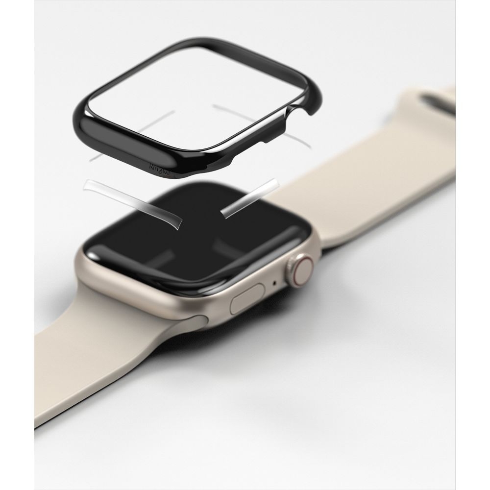 Ringke Bezel Styling - Θήκη από Ανοξείδωτο Ατσάλι - Apple Watch 9 / 8 / 7 45mm - Black (8809848201646)